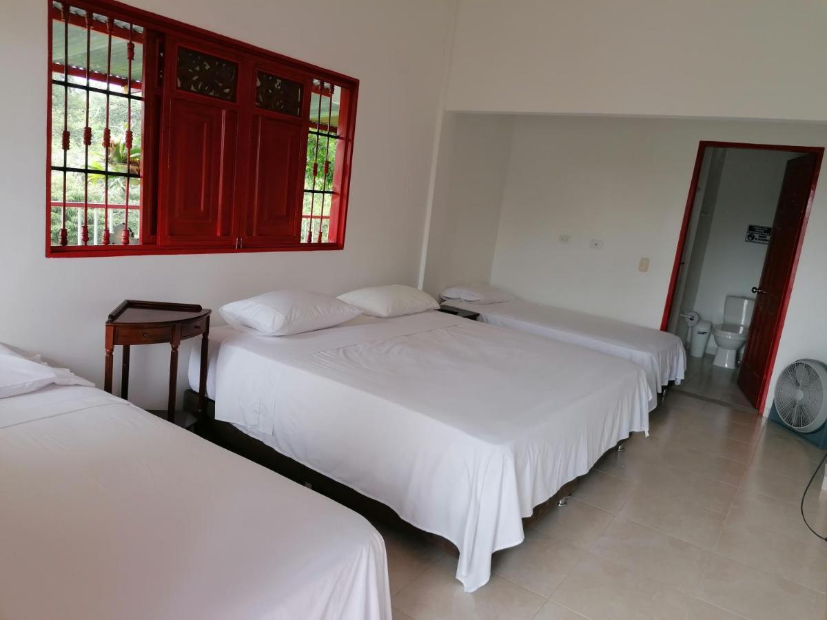 Finca Hotel Santana Campestre Quindio キンバヤ エクステリア 写真