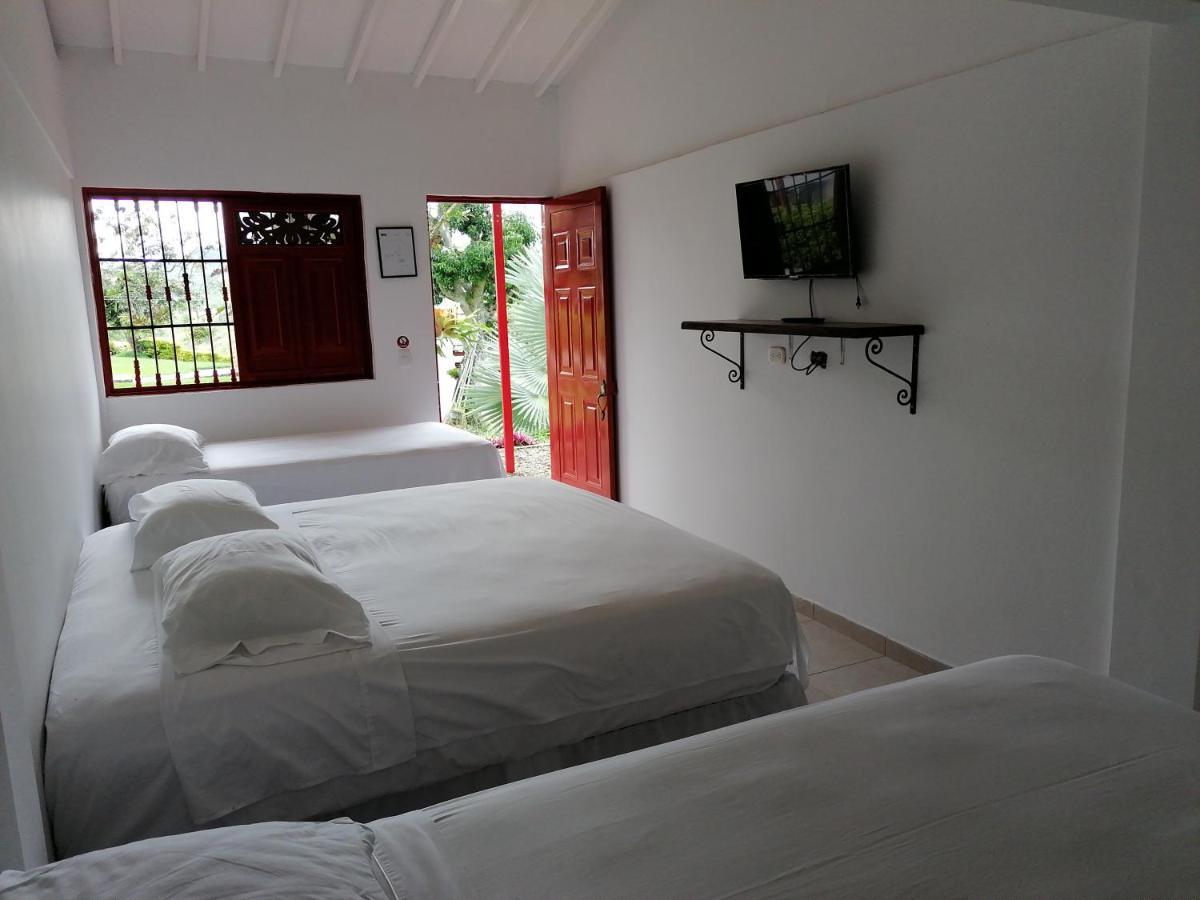 Finca Hotel Santana Campestre Quindio キンバヤ エクステリア 写真
