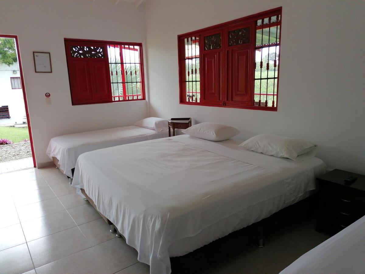 Finca Hotel Santana Campestre Quindio キンバヤ エクステリア 写真