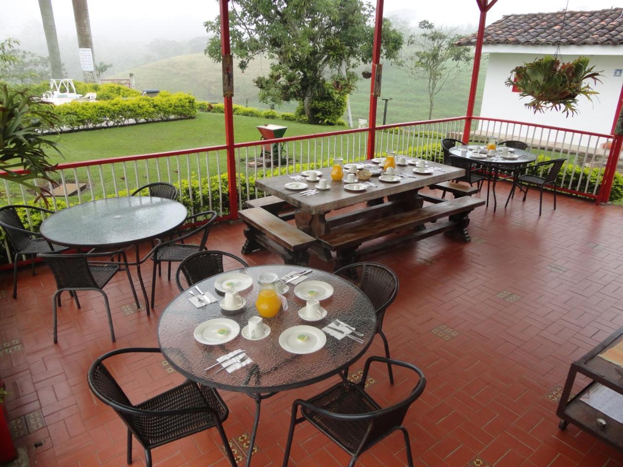 Finca Hotel Santana Campestre Quindio キンバヤ エクステリア 写真